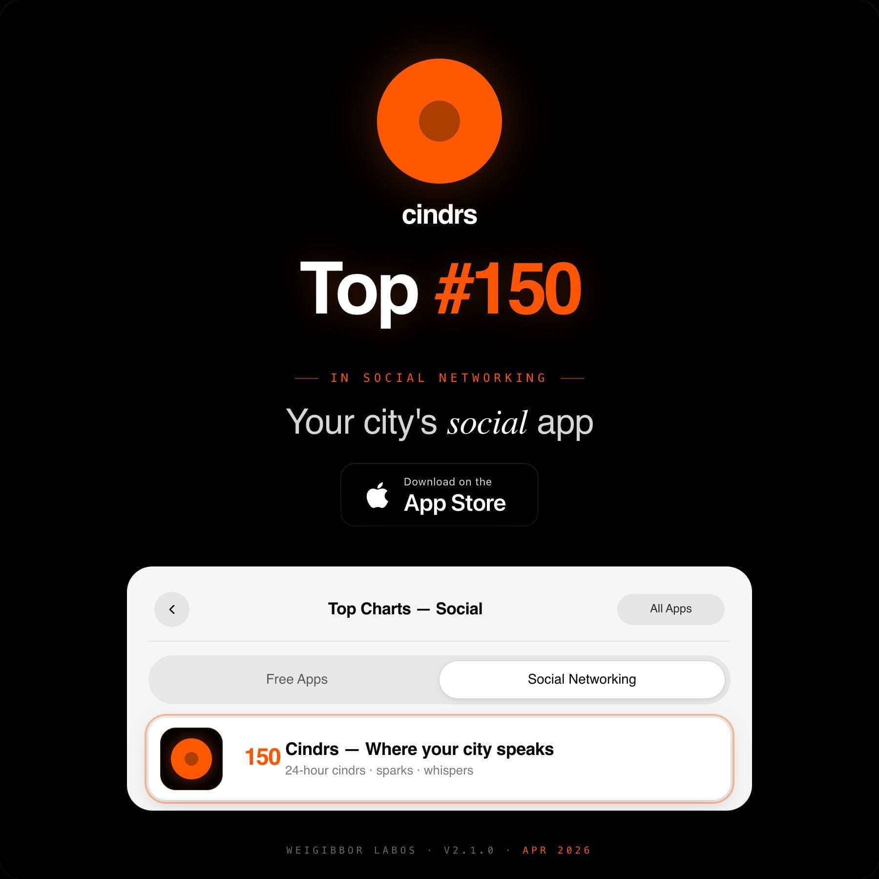 Cindrs.app preview